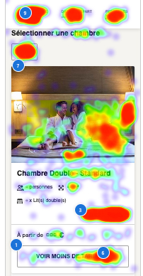 Microsoft Clarity, heatmap mobile