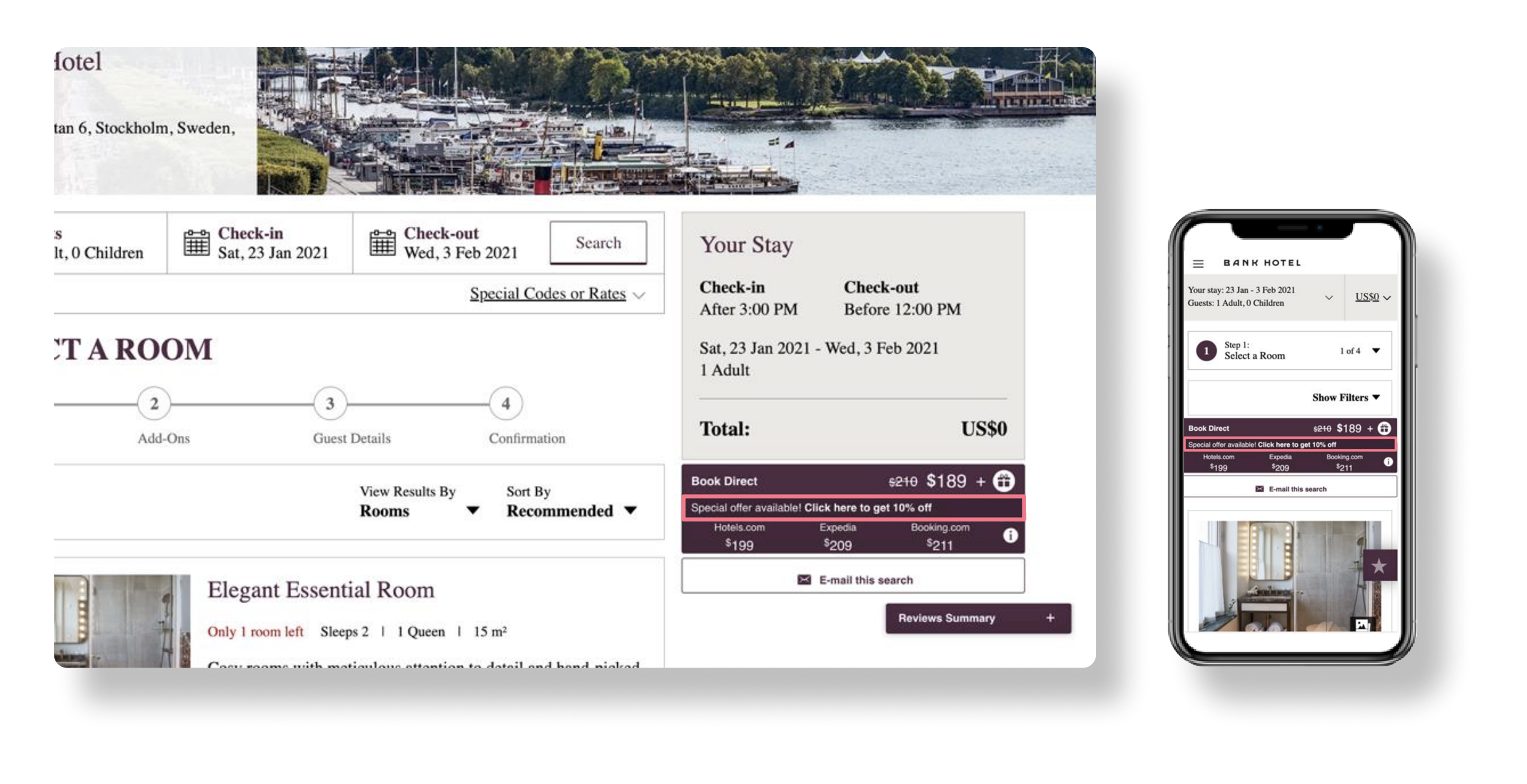 Ancien Booking Engine D-Edge